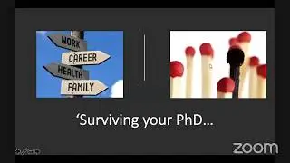 NESI ISBNPA ISPAH ECN Webinar: Surviving your PhD without burnout
