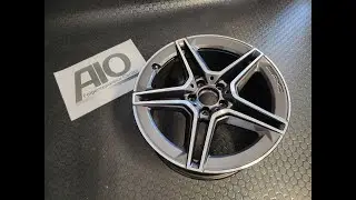 A2054019500 A2054019600 Felge Grau Lackcode Farbcode C-Klasse 205 18 Zoll AIO LF1