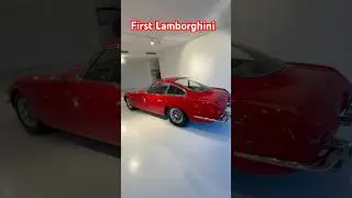 First Lamborghini Ever? Meet the Rare 350 GT V12 Beast!🔥 #Lamborghini #350GT #V12 #CarHistory