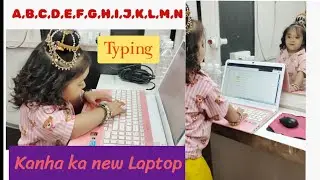 Kanha ka new laptop 💻||hazel gaur❤️🧿||fun Masti|jai kanhaiya laal ki||star bharat||real swastik