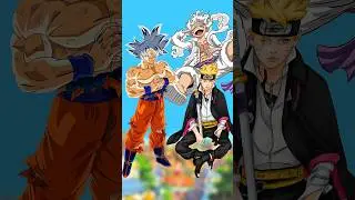 Goku vs Luffy&Boruto | #goku #luffy #boruto #onepiece