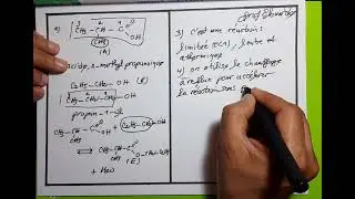 2BAC BIOF EXERCICES ESTERIFICATION