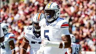 Top 5 NFL Draft Prospect || Derrick Brown 2019 Auburn Highlights 🟠🔵 || 🦅 War Eagle 🦅