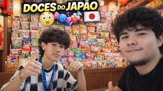 COMENDO DOCES JAPONESES QUE NUNCA VI! 😳🍬🔥🇯🇵KKKKKKKKKKK