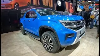 VW Volkswagen Amarok Aventura V6 4Motion pick-up truck SUV car AWD 4x4 walkaround + interior V0744