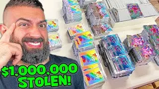 Thief Steals $1,000,000 of Pokemon Cards From Factory
