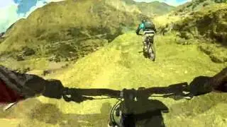 Megavalanche Peru bike crash