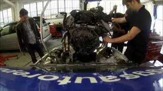 BMW E30 V8 Conversion test fit