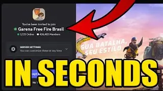 HOW to JOIN FREE FIRE BR DISCORD SERVER ✅PC & MOBILE✅