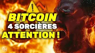BITCOIN / CRYPTO 🚨 SEMAINE CRUCIALE (4 SORCI&Egrave;RES) 😱