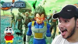 VEGETA GOT EVIL POWERS 😱| JUMP FORCE GAMEPLAY #2 |  SHINCHAN and CHOP