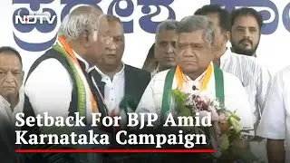 Ex Karnataka Chief Minister Joins Congress After BJP Denies Him Poll Ticket