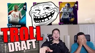 TD меня жестко ТРОЛЛИЛ!!! Чемпионы драфта Madden 18