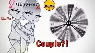 Making a Couple OC [TSUNDERE Edition?]🚩(LOVERS?!)  (Spin The Wheel!) || Gacha Challenge