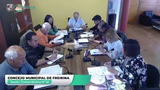 Emisión en directo de Concejo Municipal de Freirina