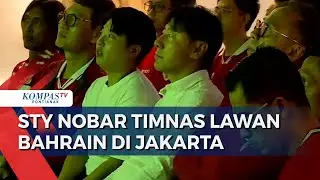 Eks Pelatih Timnas Shin Tae-Yong Nonton Bareng Indonesia vs Bahrain di Jakarta