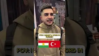 Can you speak Kurdish 🇹🇷? #london #education #learn