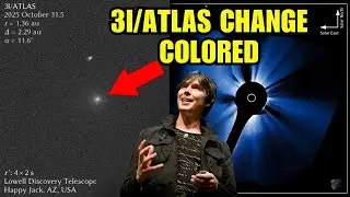 Solar Flare: 3I/ATLAS First Photo Post-Perihelion &mdash; Notice the Color Change | Brian Cox