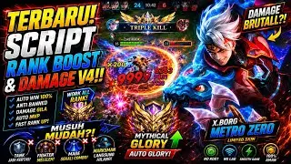 SCRIPT ML RANK UP & DAMAGE V4!! FREE TERBARU GASS LANGSUNG DIDOWNLOAD BREE!! | Zixs Store YT