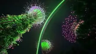 The Singapore Gardens dancing to the Blue Danube Waltz. Please put Singapore on your Bucket List!