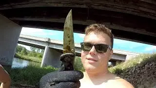 What We Found Underwater Beneath Sketchy Small Town Bridge (River Treasure in Wisconsin)