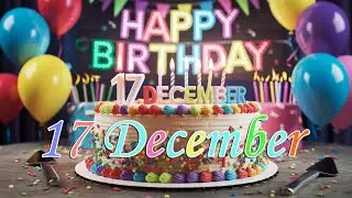 17 December Happy Birthday | Best Happy birthday to you songs