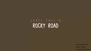 Baba Is You (Walkthrough) Level Fall - 3 Rocky Road