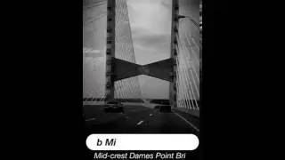 Mid-crest Dames Point Bridge