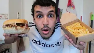 D&Eacute;GUSTATION D'UN BURGER KEBAB !