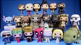 New My Funko Pop Vinyl Figure Collection 2016 21 Figures Set Unboxing Hunting Haul Review Opening