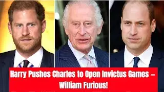 Prince Harry&rsquo;s Invictus Return Sparks Fresh Royal War as William Tries to Shut It Down