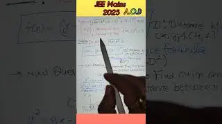 🔥 Max&ndash;Min Killer Question: f(x) = (&radic;(8x &minus; x&sup2; &minus; 12) &minus; 4)&sup2; + (x &minus; 7)&sup2; | M&sup2; &minus; m&sup2; Trick #jeemainspyq