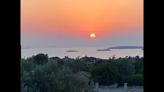 İzmir Urla &Ccedil;eşmealtı nda deniz manzaralı, y&uuml;zme havuzlu, m&uuml;stakil taş villa