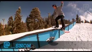Snowboard Trick Tips: Switch Lipslide 270s With Nima Jalali