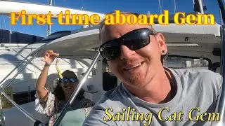 1. First time aboard Gem in Preveza, Greece | Sailing Cat Gem