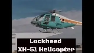 LOCKHEED XH-51 RIGID ROTOR EXPERIMENTAL HELICOPTER RAW FOOTAGE  (SILENT) GG45561