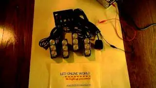 12W HIGH POWER WATERPROOF GRILLE STROBE KIT