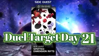 Mcoc King in Black Easy Duel Target ID Day 21 | Mcoc Spotted Dimension Rifts Side Quest October 2022