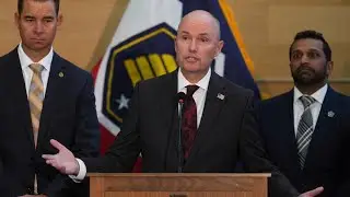 Utah Governor Spencer Cox full comments at press conference about Charlie Kirk assassination