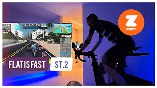 ZWIFT I Flat Is Fast I Beach Island Loop (B/450-570)