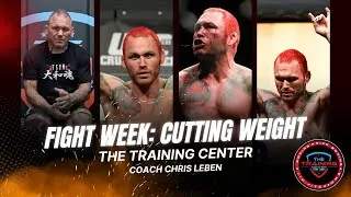 Диета и сгонка веса Криса Лебена перед неделей боя | Как бойцы UFC сбрасывают 20 фунтов за 4 дня 🥊