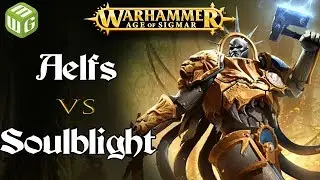 Aelfs vs Soulblight Age of Sigmar Battle Report - War of the Realms Ep 210