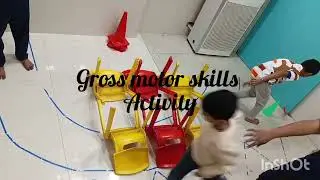 Gross motor skills and body balance skills activity