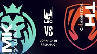 MAD LIONS KOI VS TEAM HERETICS | LEC 2024 | WINTER SPLIT | LEAGUE OF LEGENDS | SEMANA 1 - DÍA 1 | #
