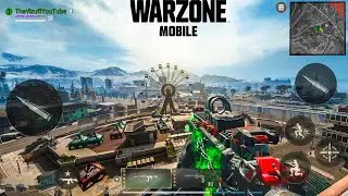 WARZONE MOBILE 16GB RAM ROOT UPSCALED GAMEPLAY