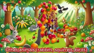 The funny adventure of the mischievous monkey.