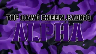 Top Dawg Cheerleading Alphas 2025-2026