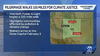 Interfaith climate justice group begins pilgrimage