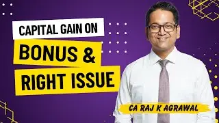 143. Capital Gain on Bonus & Right Share