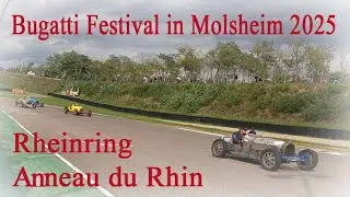 Bugatti race at Anneau du Rhin 2025